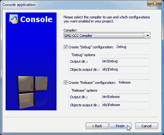 Code::Blocks 中的项目