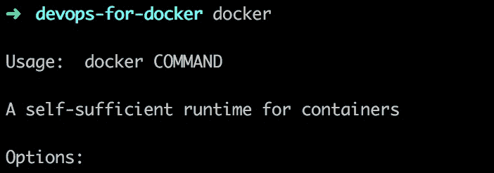 基本的 Docker 终端命令