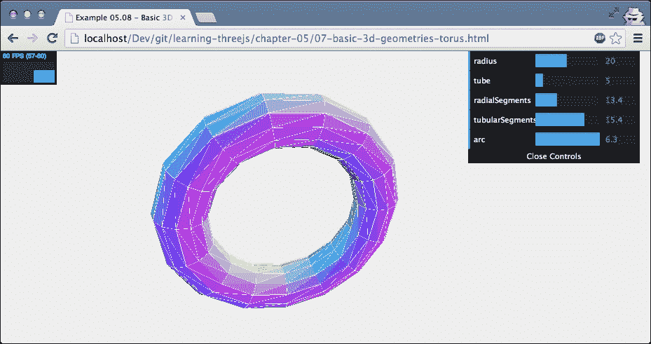 THREE.TorusGeometry