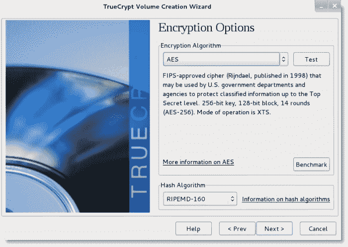 使用 TrueCrypt 创建加密文件夹