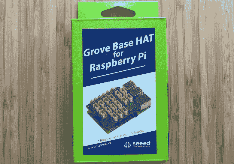 图 5.7 – 用于树莓派的 Grove Base HAT